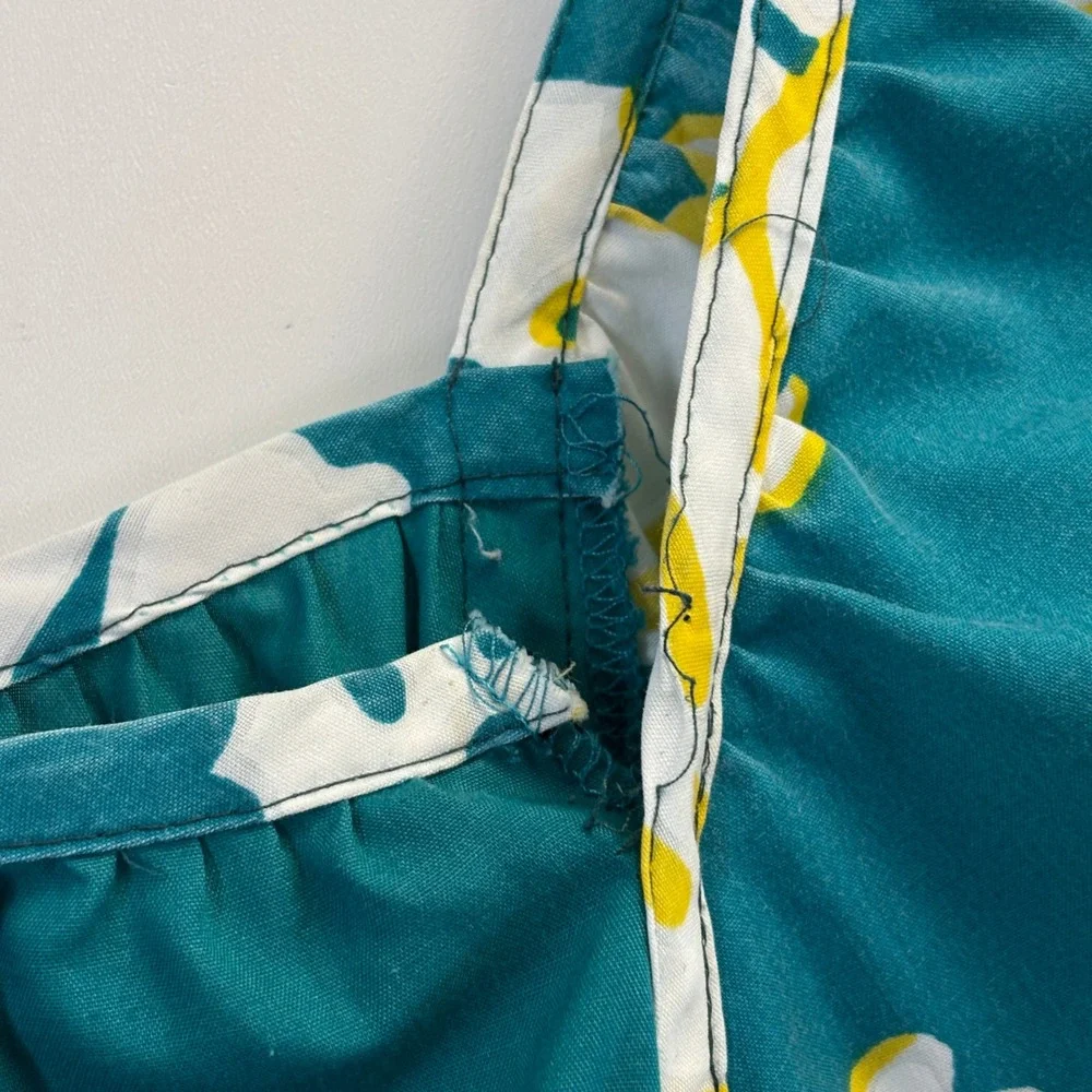 Vintage Sun Babies Women Tropical Hawaiian Dress Size OS Beach Island Resort - Picture 7 of 11